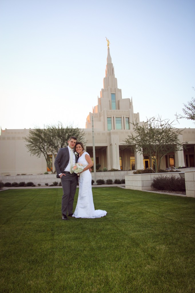 Phoenix Temple Wedding Photos