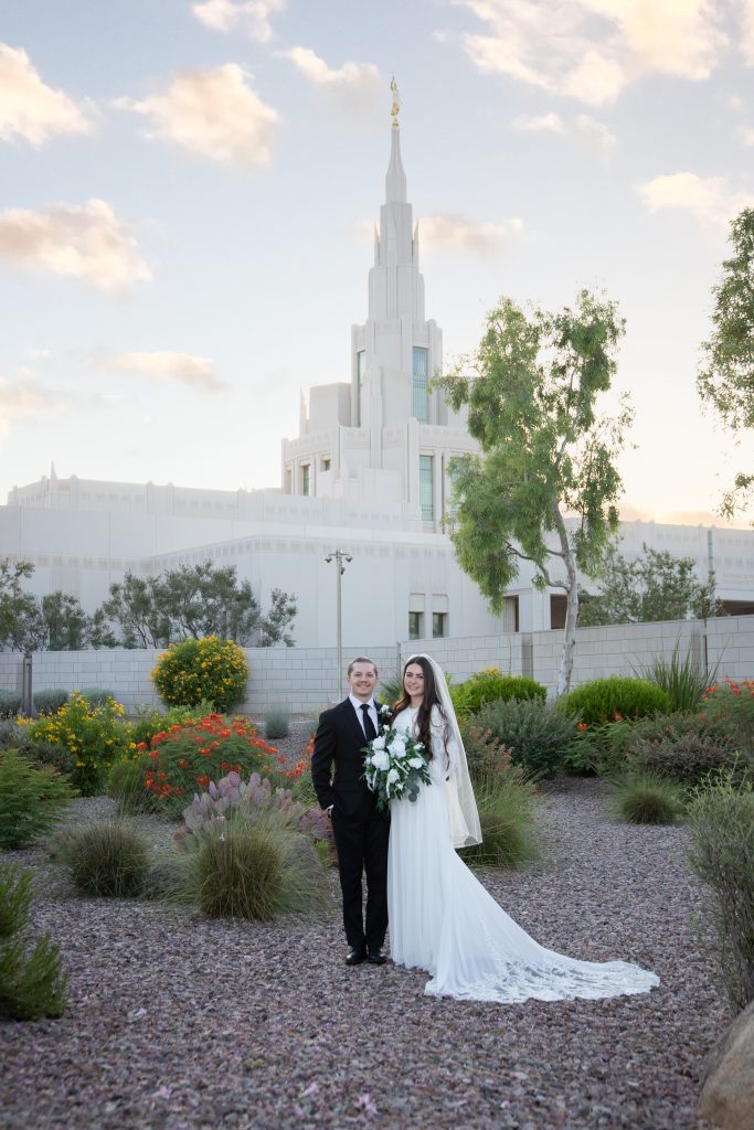 Wedding photography at Phoenix Temple.